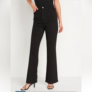 NWT Old Navy Higher High-Rise Flare Jeans for Women size 10